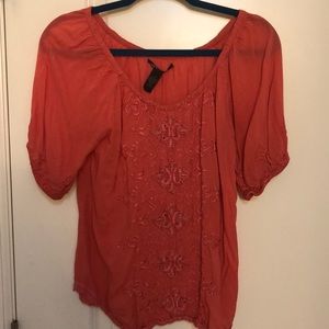Lucky Brand Pink Size Small Blouse